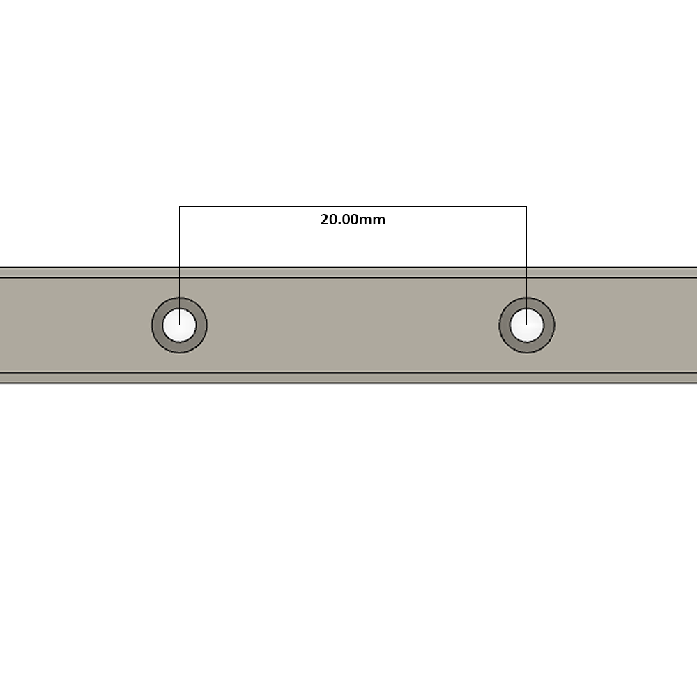 LSH30BK-F1N-N-D-M6 AIRTAC PROFILE RAIL BEARING<br>LSH 30MM SERIES, NORMAL ACCURACY WITH NO PRELOAD (D) STANDARD, TOP MOUNTING FLANGE - NORMAL BODY