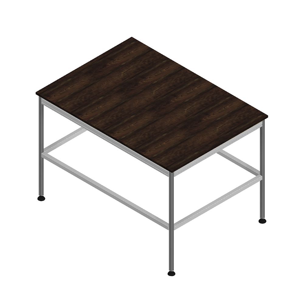 TABLE 10-4545MA50:A95C MODULAR SOLUTION WOOD TOP TABLE