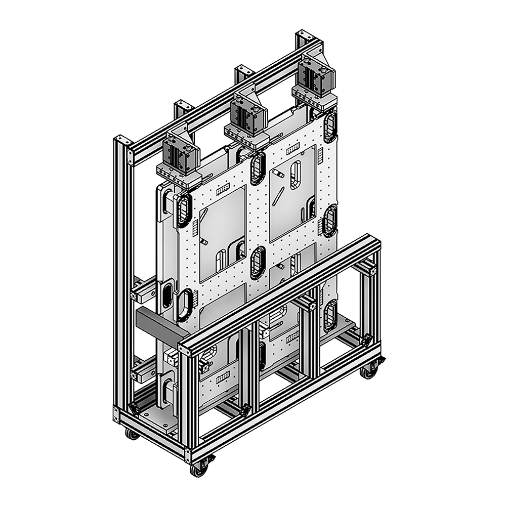 HOT PLATE CART MODULAR SOLUTION HOT PLATE ASSY CART