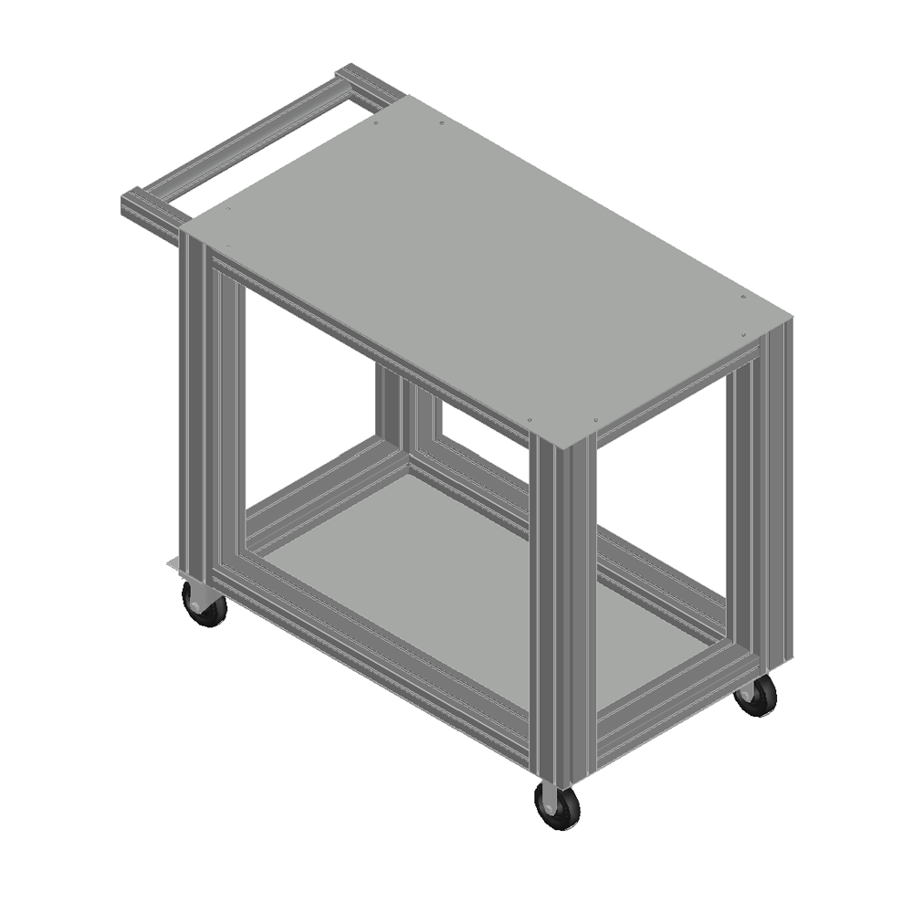 UTILITY CART 10608 MODULAR SOLUTION UTILITY CART (10608)