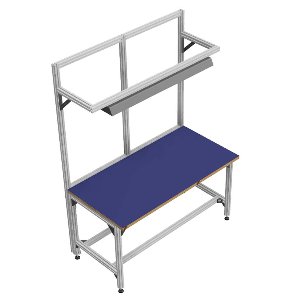 WORKSTATION DESIGN-1 MODULAR SOLUTION WORKSTATION WITH BACK