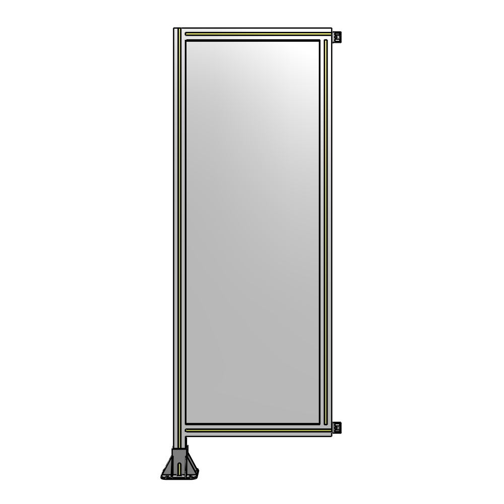 A1-1700-0600-0150-HYPFK GUARDING PANEL 1700MM TALL X 600MM WIDE 1/4'' POLYCARBONATE