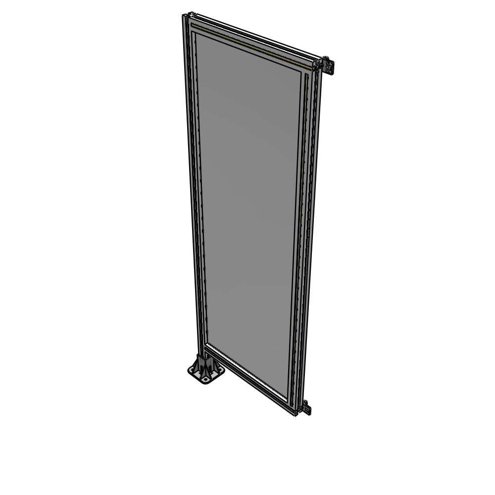 A1-1700-0600-0150-HYPFK GUARDING PANEL 1700MM TALL X 600MM WIDE 1/4'' POLYCARBONATE