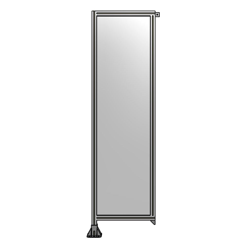 A1-2135-0600-0150-TYPFA GUARDING PANEL 2135MM TALL X 600MM WIDE 1/4'' POLYCARBONATE