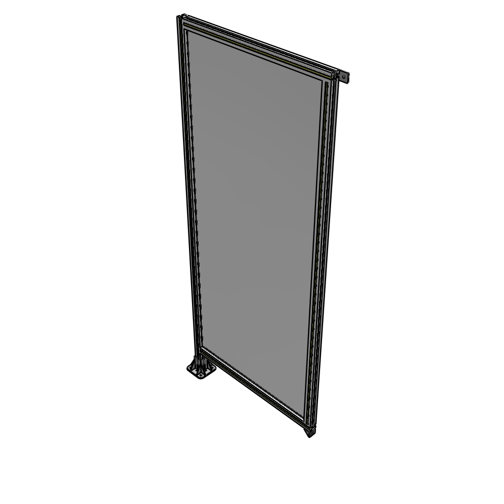A1-2135-0900-0150-TYPFA GUARDING PANEL 2135MM TALL X 900MM WIDE 1/4'' POLYCARBONATE