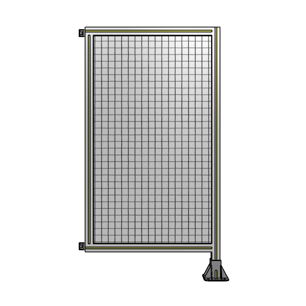 A2-1400-0750-0150-HYMFA GUARDING PANEL 1400MM TALL X 750MM WIDE 1'' MESH
