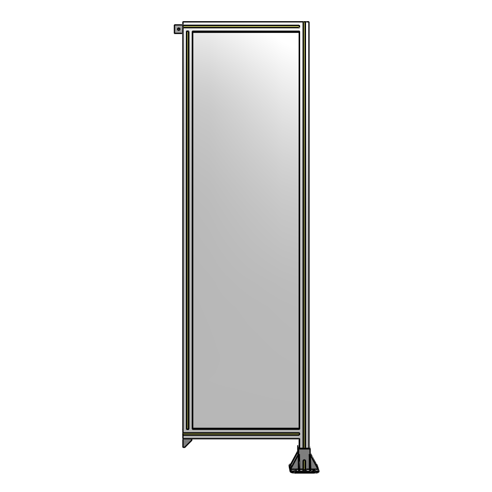 A2-2135-0600-0150-TYPFK GUARDING PANEL 2135MM TALL X 600MM WIDE 1/4'' POLYCARBONATE