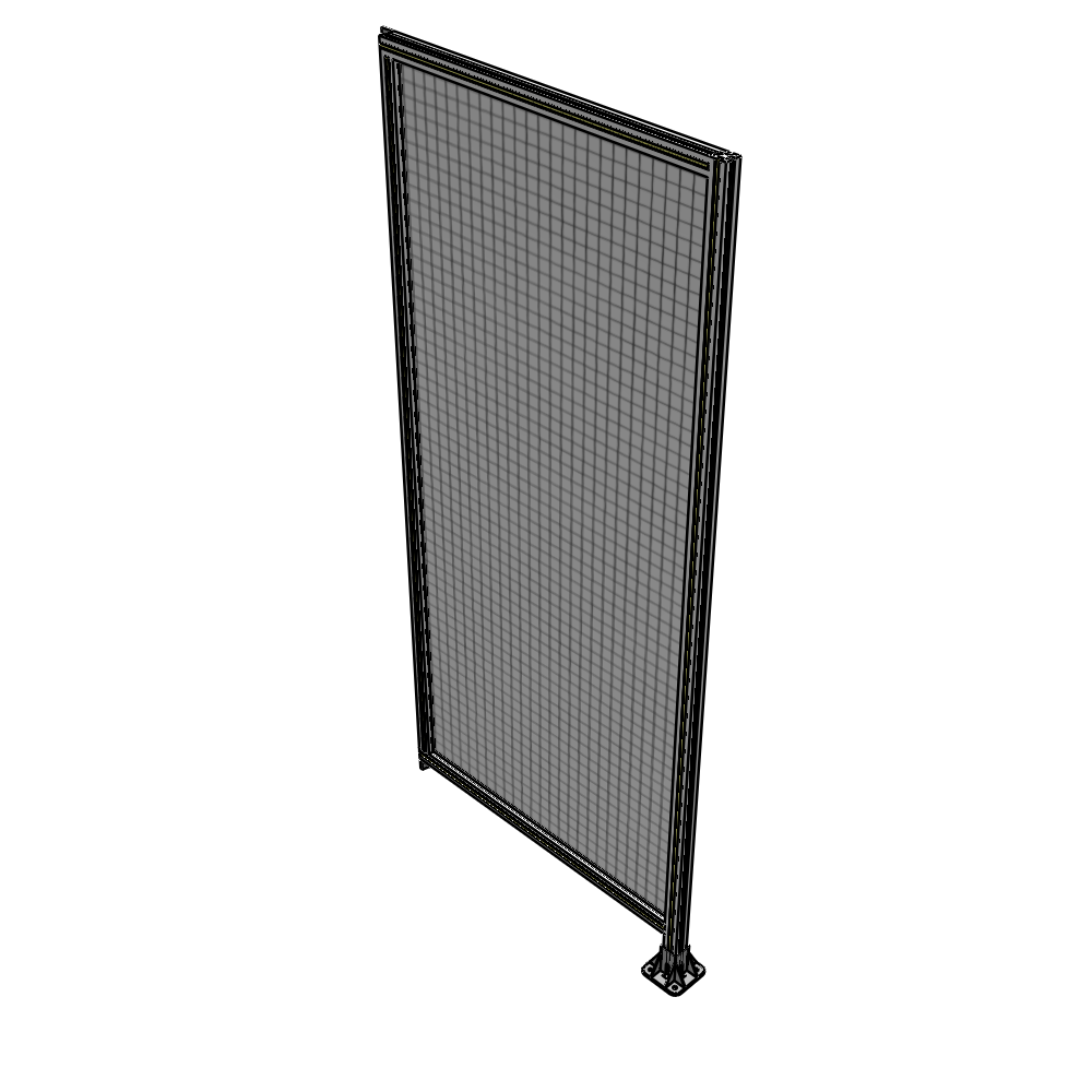 A2-2400-1050-0150-TYMFK GUARDING PANEL 2400MM TALL X 1050MM WIDE 1'' MESH