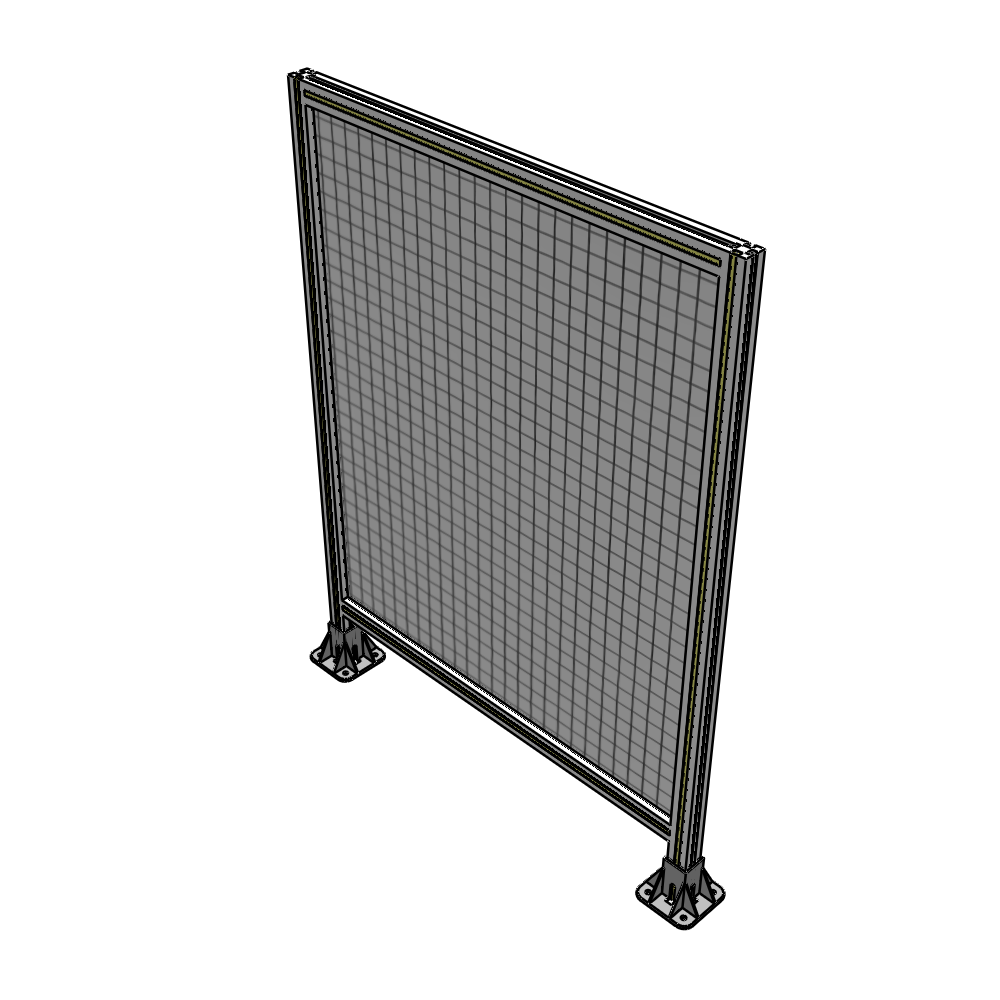 A3-1400-1050-0150-ZYMFA GUARDING PANEL 1400MM TALL X 1050MM WIDE 1'' MESH