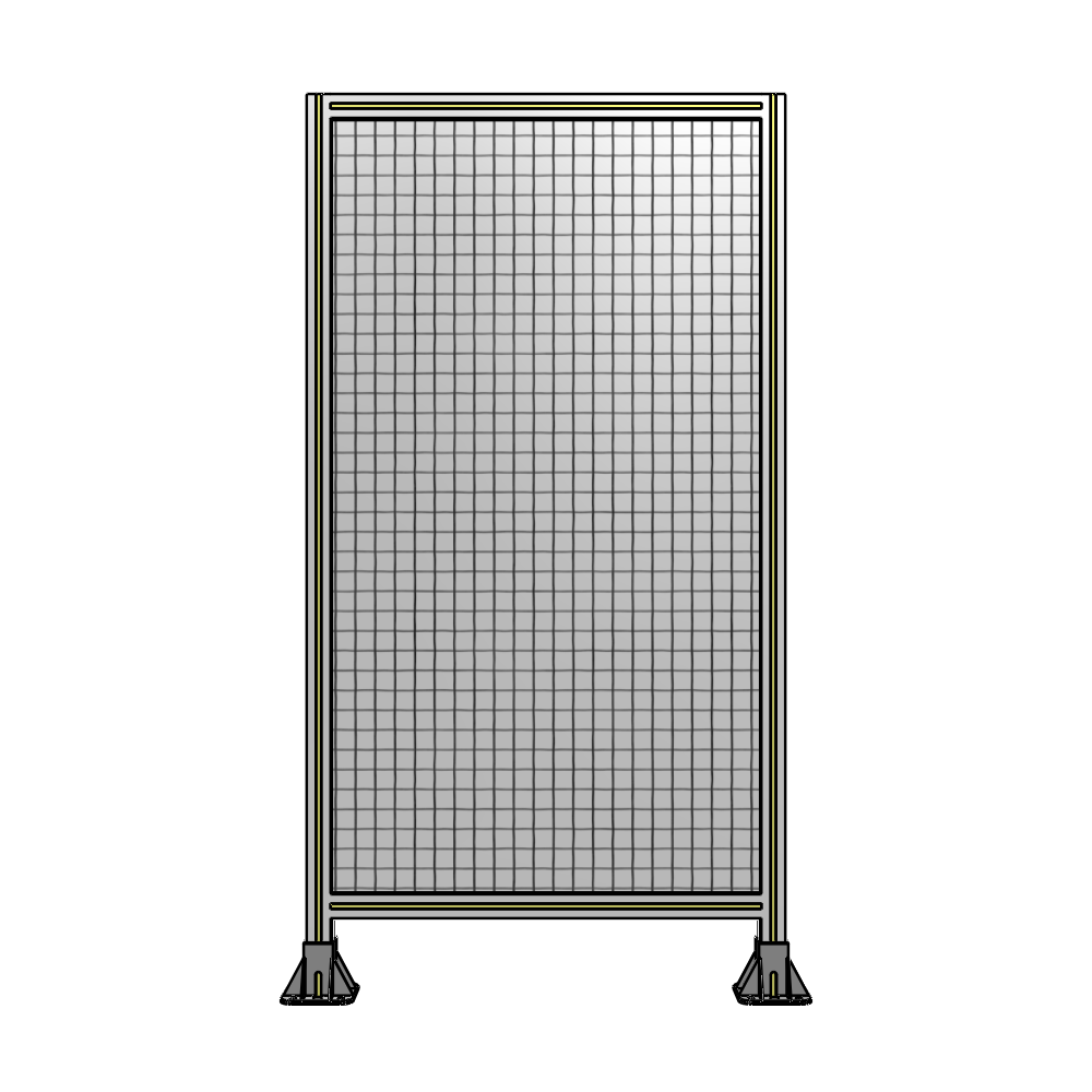 A3-1700-0900-0150-ZYMFA GUARDING PANEL 1700MM TALL X 900MM WIDE 1'' MESH