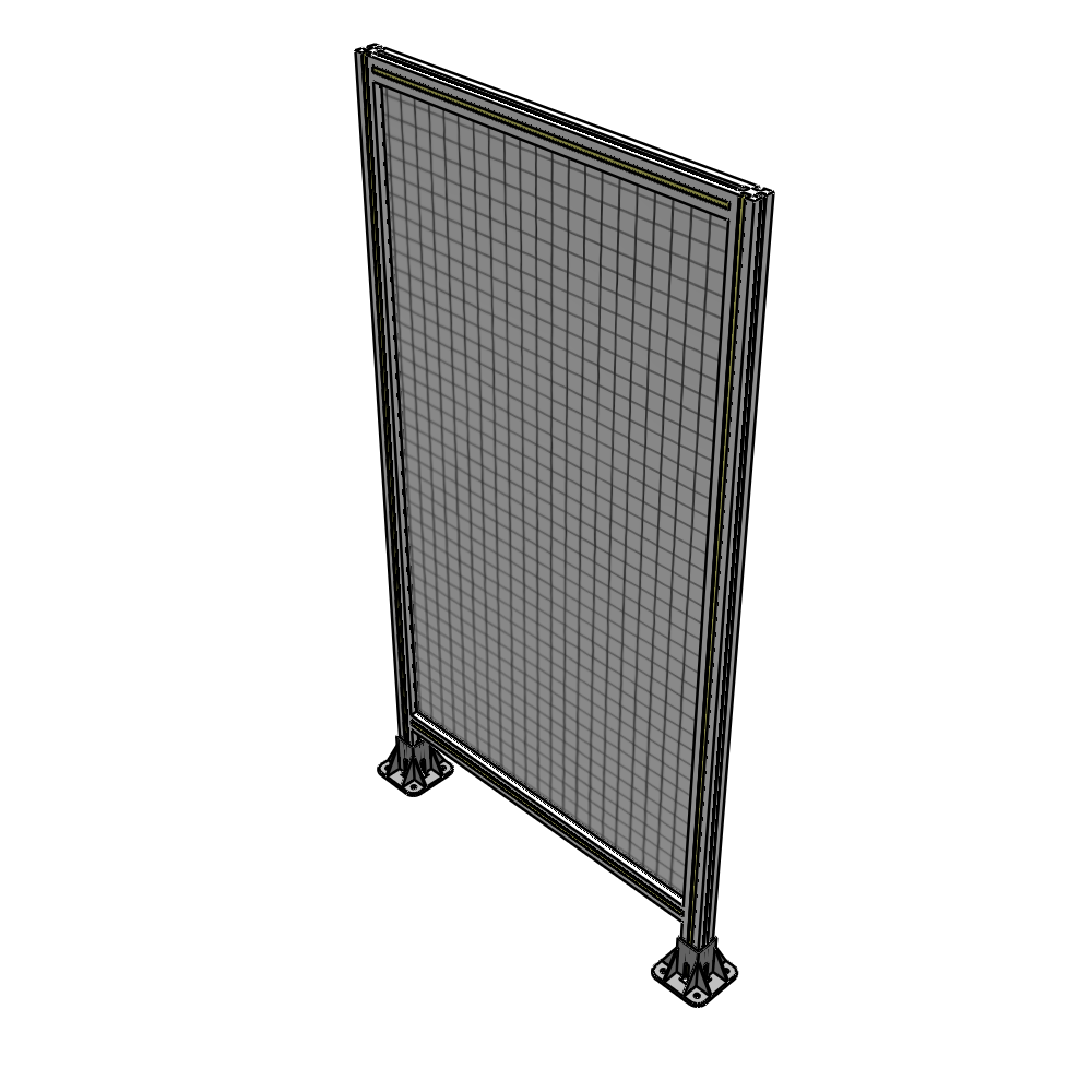 A3-1700-0900-0150-ZYMFA GUARDING PANEL 1700MM TALL X 900MM WIDE 1'' MESH