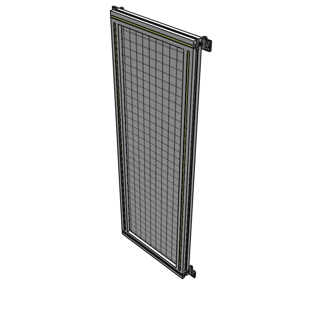 A4-1400-0450-0150-HYMZK GUARDING PANEL 1400MM TALL X 450MM WIDE 1'' MESH