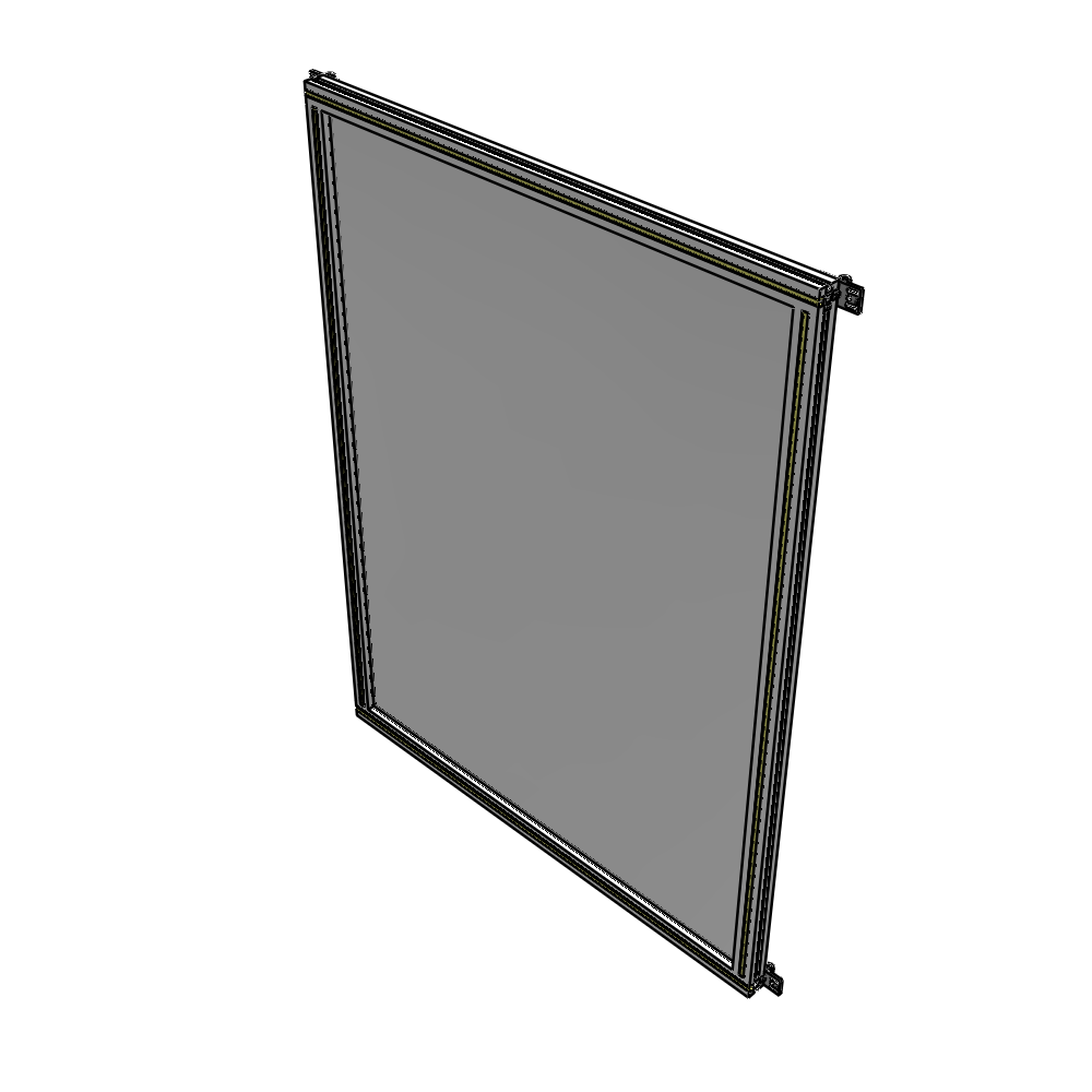 A4-1700-1200-0150-HYPZA GUARDING PANEL 1700MM TALL X 1200MM WIDE 1/4'' POLYCARBONATE