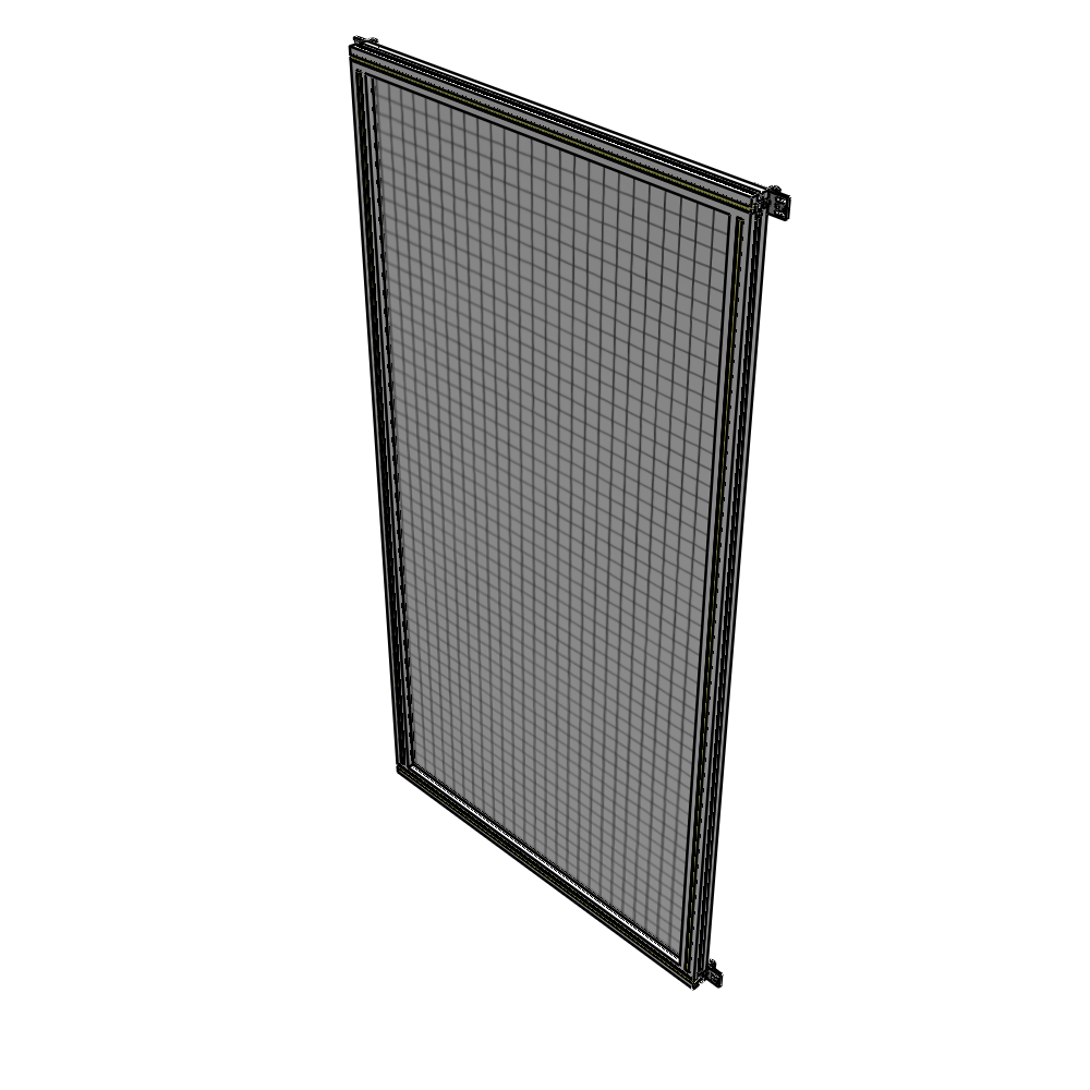 A4-2135-1050-0150-HYMZA GUARDING PANEL 2135MM TALL X 1050MM WIDE 1'' MESH