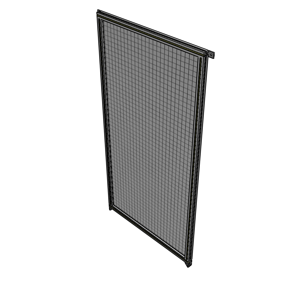 A4-2135-1050-0150-TYMZA GUARDING PANEL 2135MM TALL X 1050MM WIDE 1'' MESH