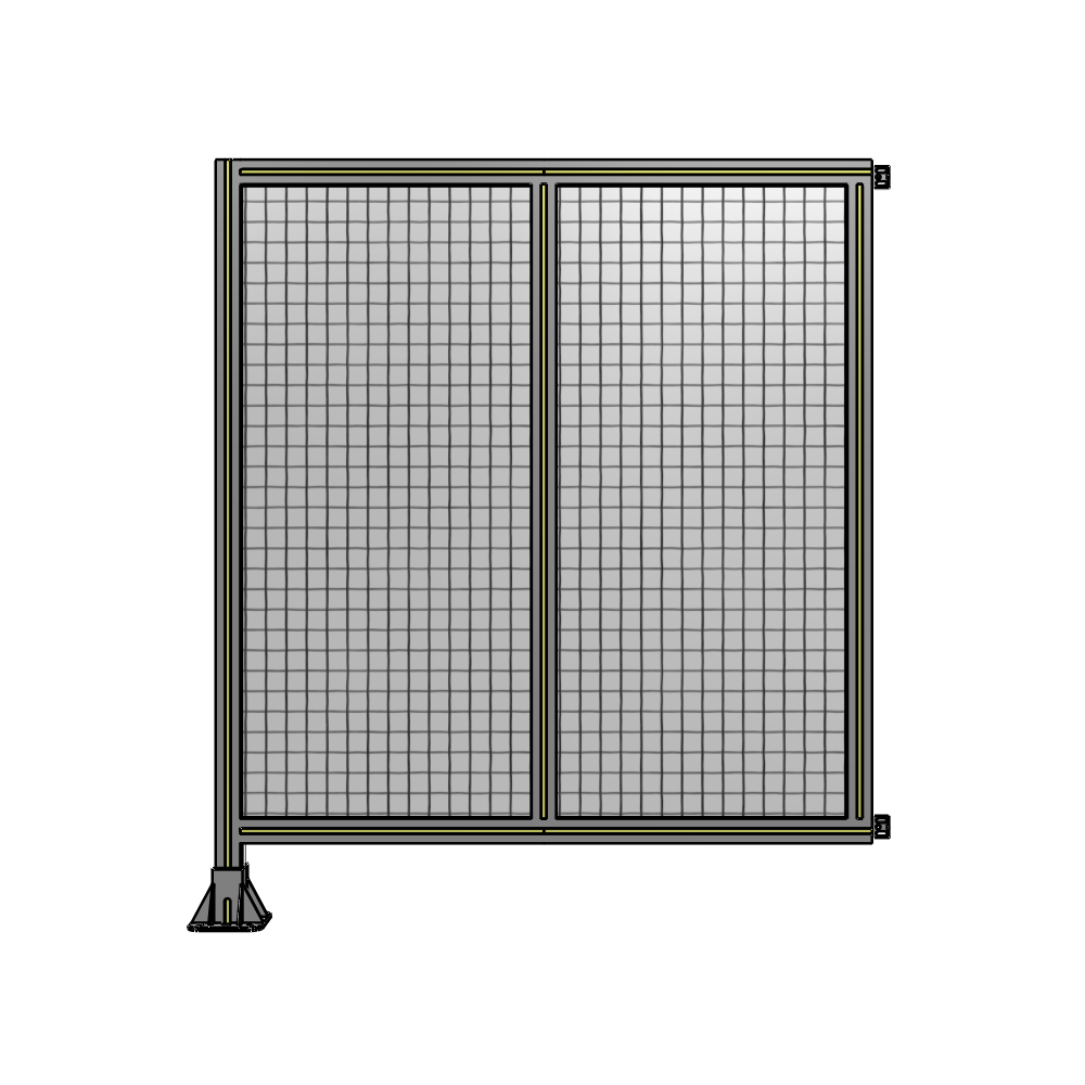 B1-1400-1200-0150-HYMFA GUARDING PANEL 1400MM TALL X 1200MM WIDE 1'' MESH
