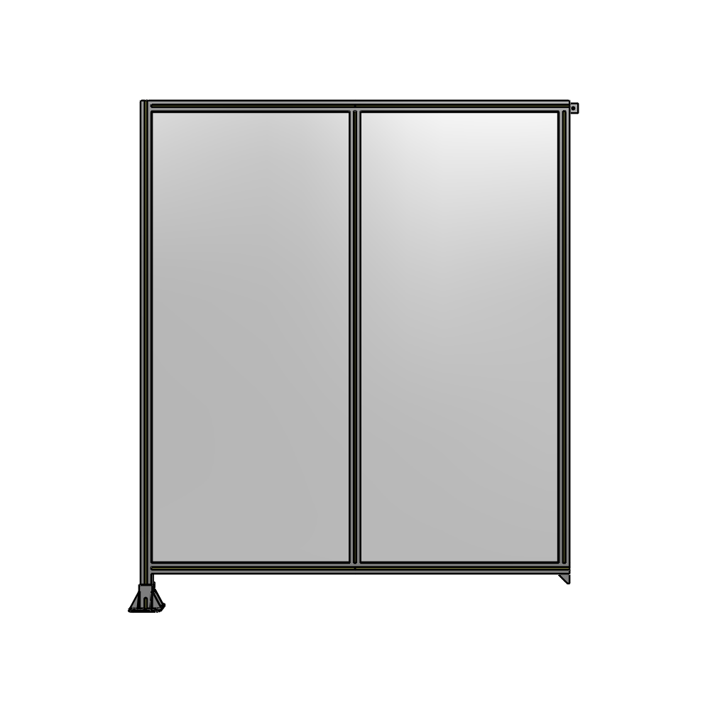 B1-2135-1800-0150-TYPFA GUARDING PANEL 2135MM TALL X 1800MM WIDE 1/4'' POLYCARBONATE