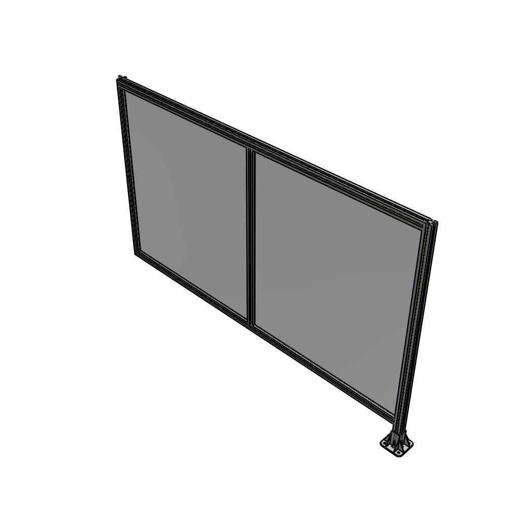 B2-1400-2200-0150-HYPFA GUARDING PANEL 1400MM TALL X 2200MM WIDE 1/4'' POLYCARBONATE