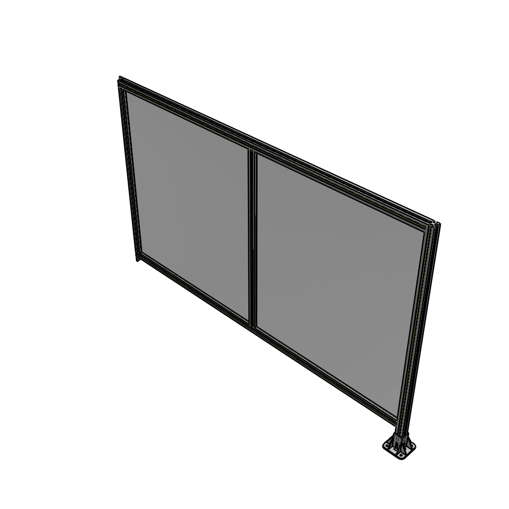 B2-1400-2200-0150-TYPFK GUARDING PANEL 1400MM TALL X 2200MM WIDE 1/4'' POLYCARBONATE
