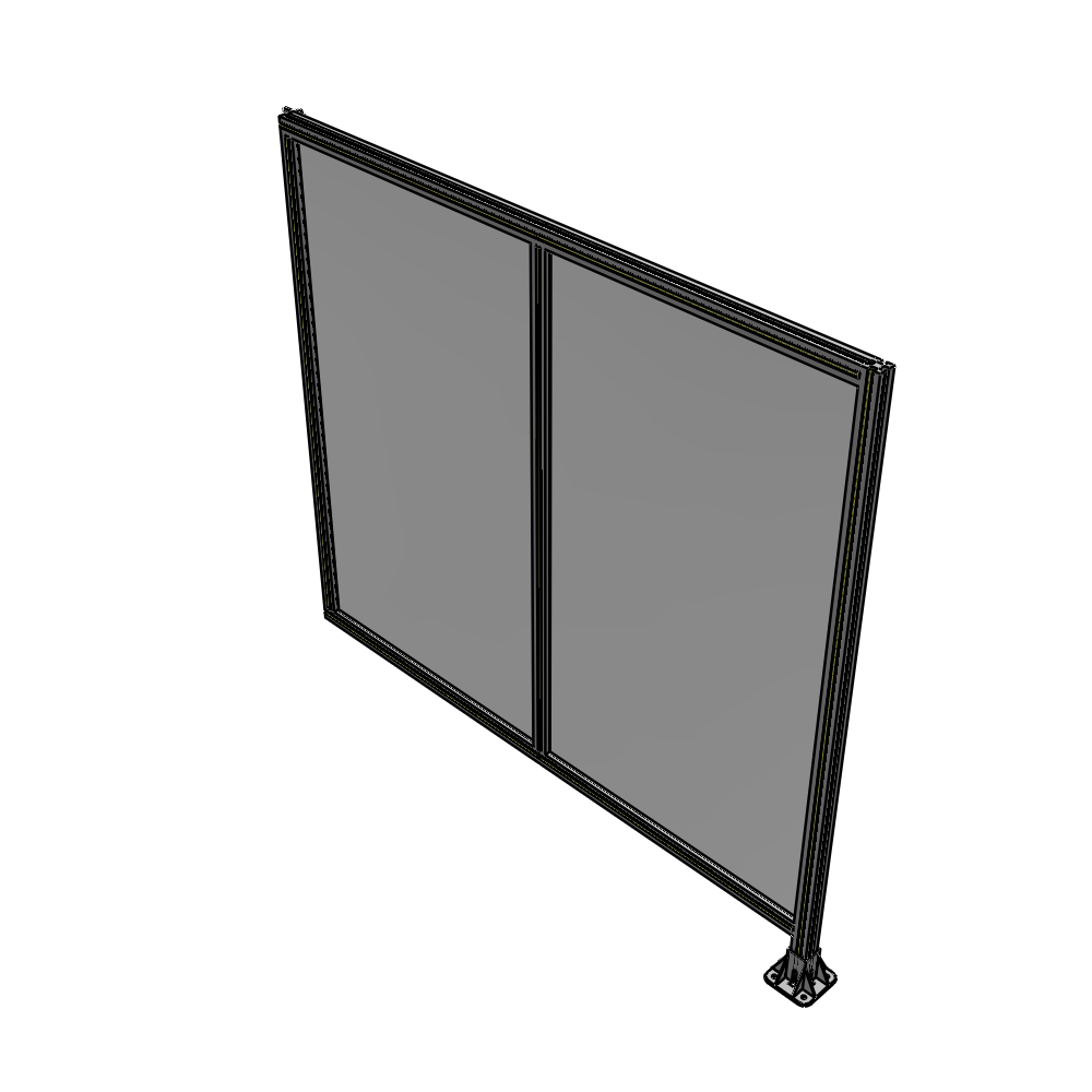 B2-1700-1800-0150-HYPFK GUARDING PANEL 1700MM TALL X 1800MM WIDE 1/4'' POLYCARBONATE