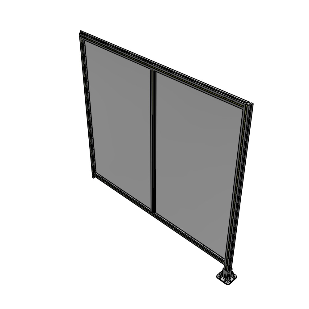 B2-1700-1800-0150-TYPFK GUARDING PANEL 1700MM TALL X 1800MM WIDE 1/4'' POLYCARBONATE