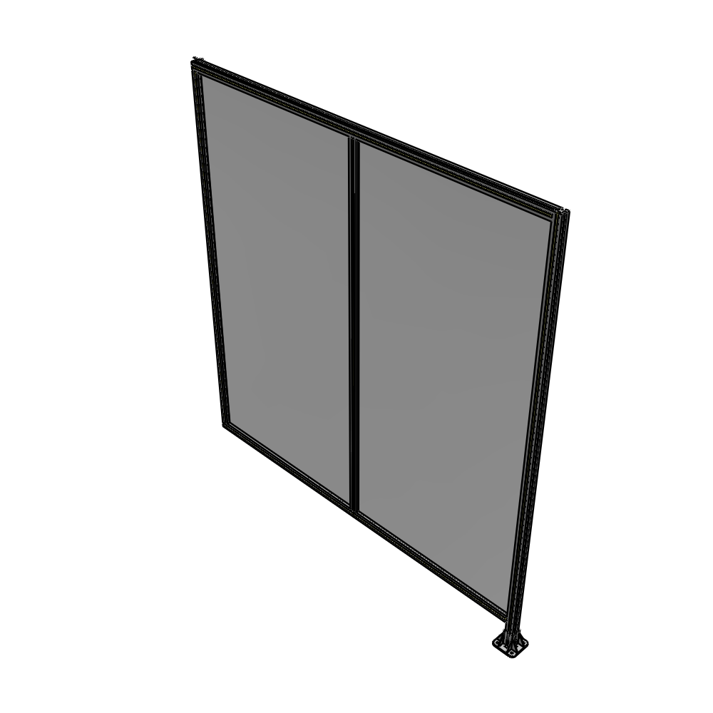 B2-2400-2200-0150-HYPFA GUARDING PANEL 2400MM TALL X 2200MM WIDE 1/4'' POLYCARBONATE