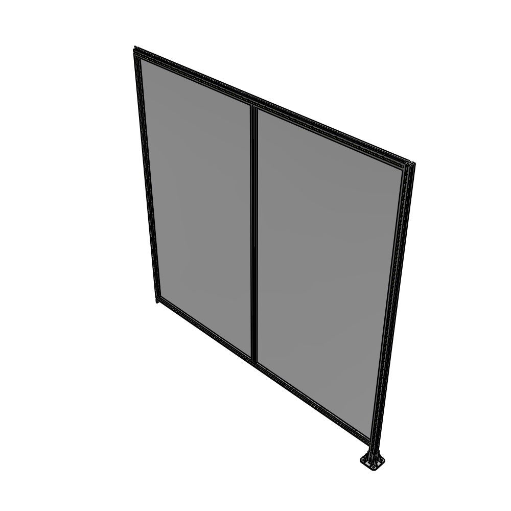 B2-2400-2400-0150-TYPFK GUARDING PANEL 2400MM TALL X 2400MM WIDE 1/4'' POLYCARBONATE