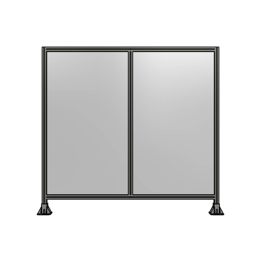 B3-1700-1800-0150-ZYPFK GUARDING PANEL 1700MM TALL X 1800MM WIDE 1/4'' POLYCARBONATE