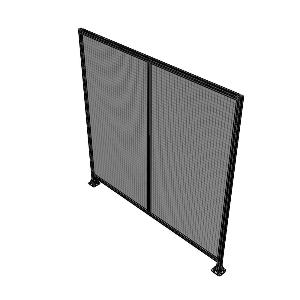 B3-2400-2400-0150-ZYMFA GUARDING PANEL 2400MM TALL X 2400MM WIDE 1'' MESH