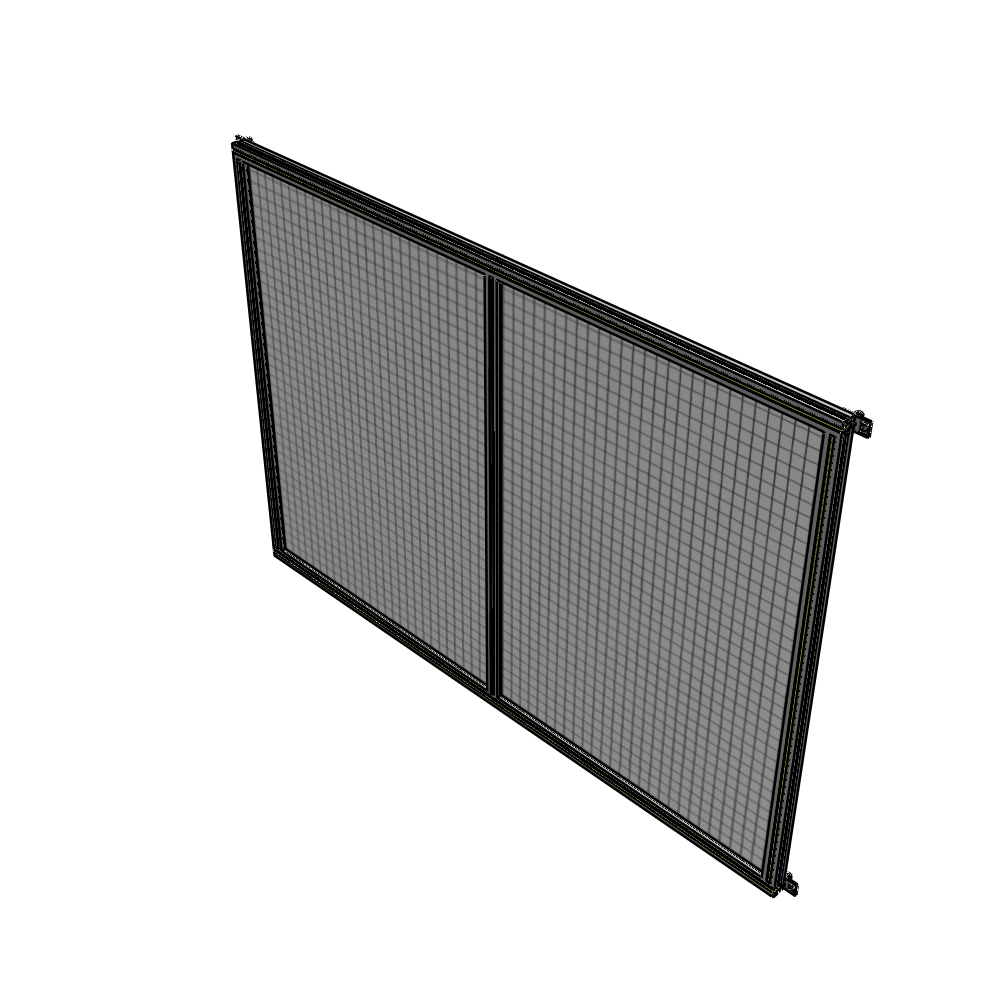 B4-1700-2200-0150-HYMZA GUARDING PANEL 1700MM TALL X 2200MM WIDE 1'' MESH