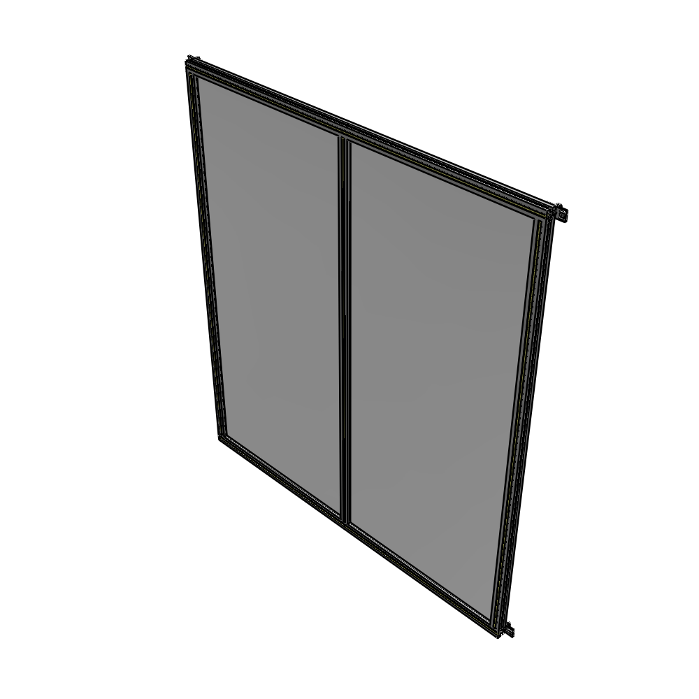 B4-2135-1800-0150-HYPZA GUARDING PANEL 2135MM TALL X 1800MM WIDE 1/4'' POLYCARBONATE