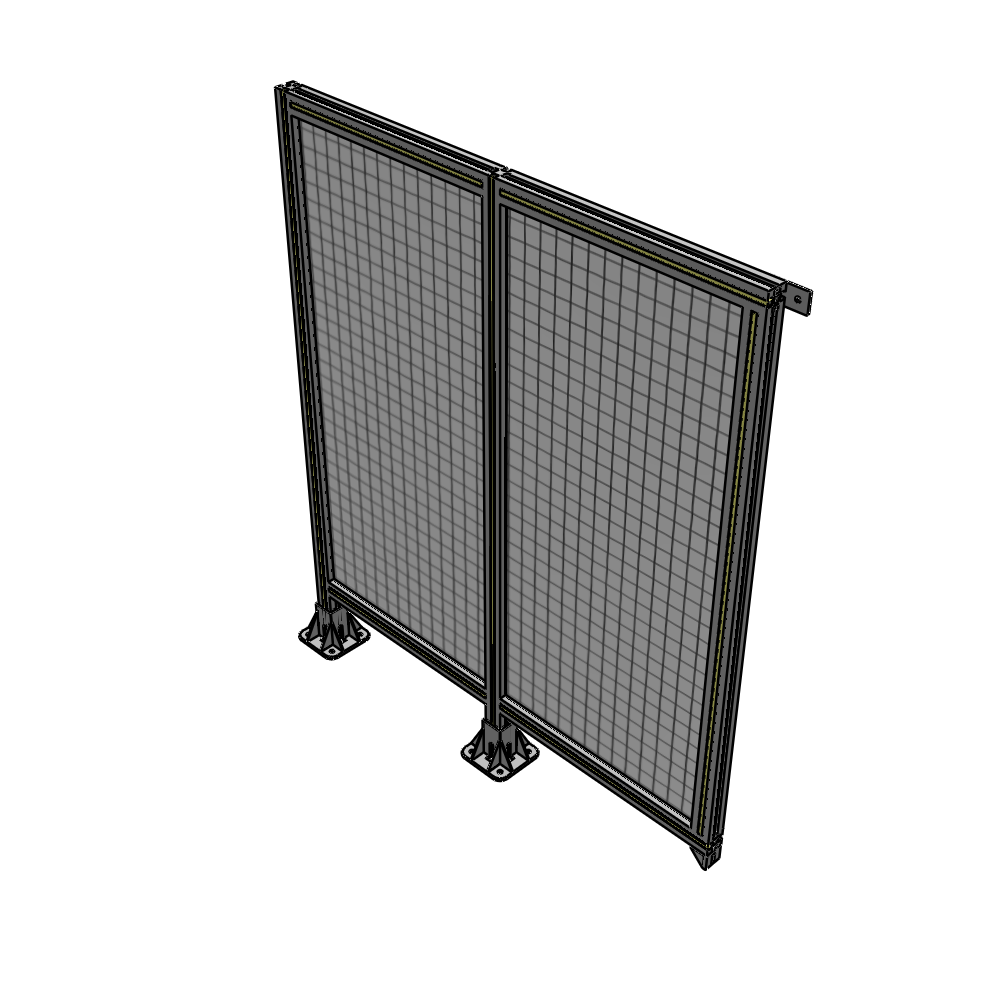 B5-1400-1200-0150-TYMFK GUARDING PANEL 1400MM TALL X 1200MM WIDE 1'' MESH
