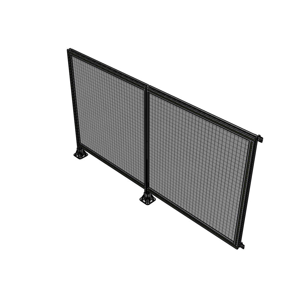 B5-1400-2400-0150-HYMFA GUARDING PANEL 1400MM TALL X 2400MM WIDE 1'' MESH