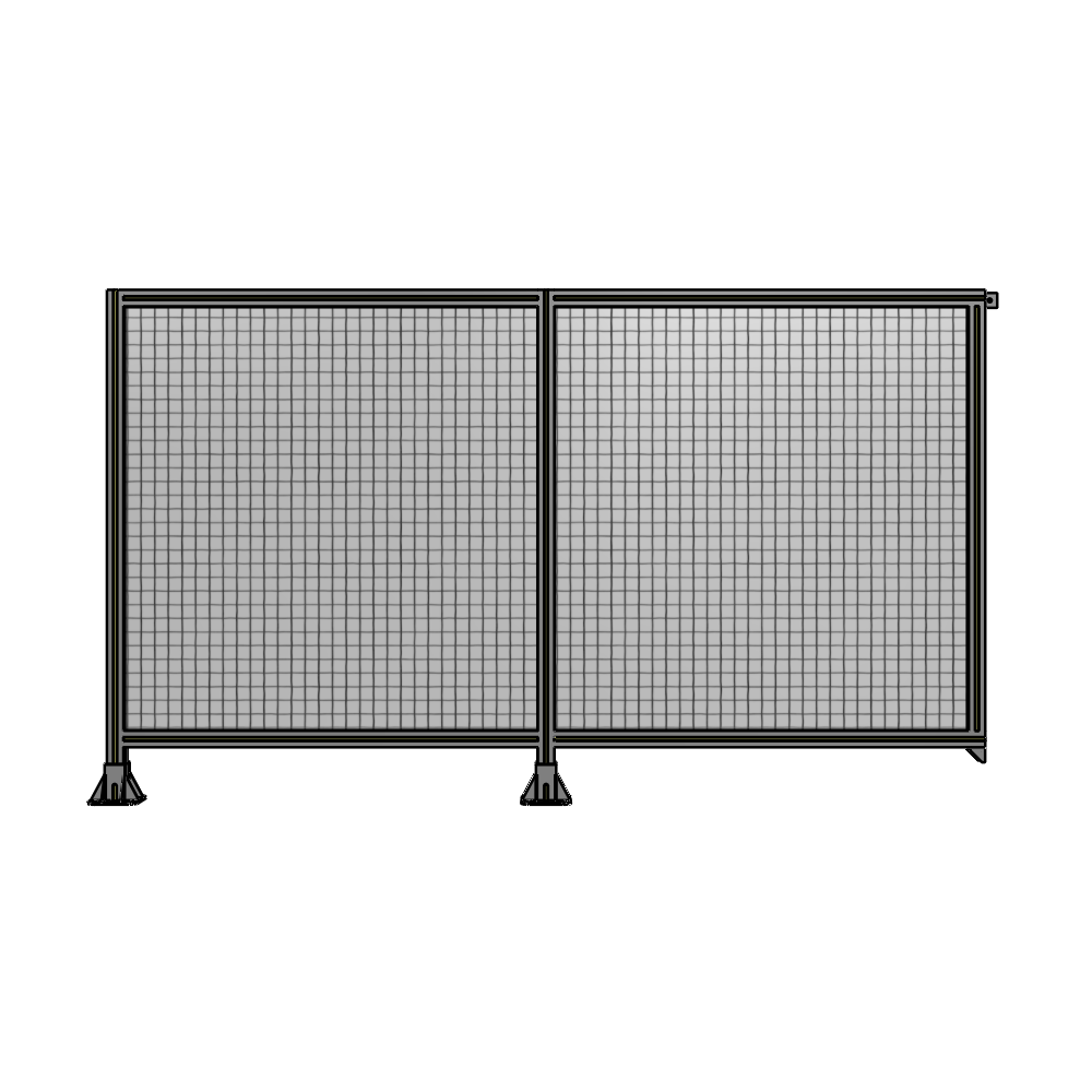 B5-1400-2400-0150-TYMFA GUARDING PANEL 1400MM TALL X 2400MM WIDE 1'' MESH