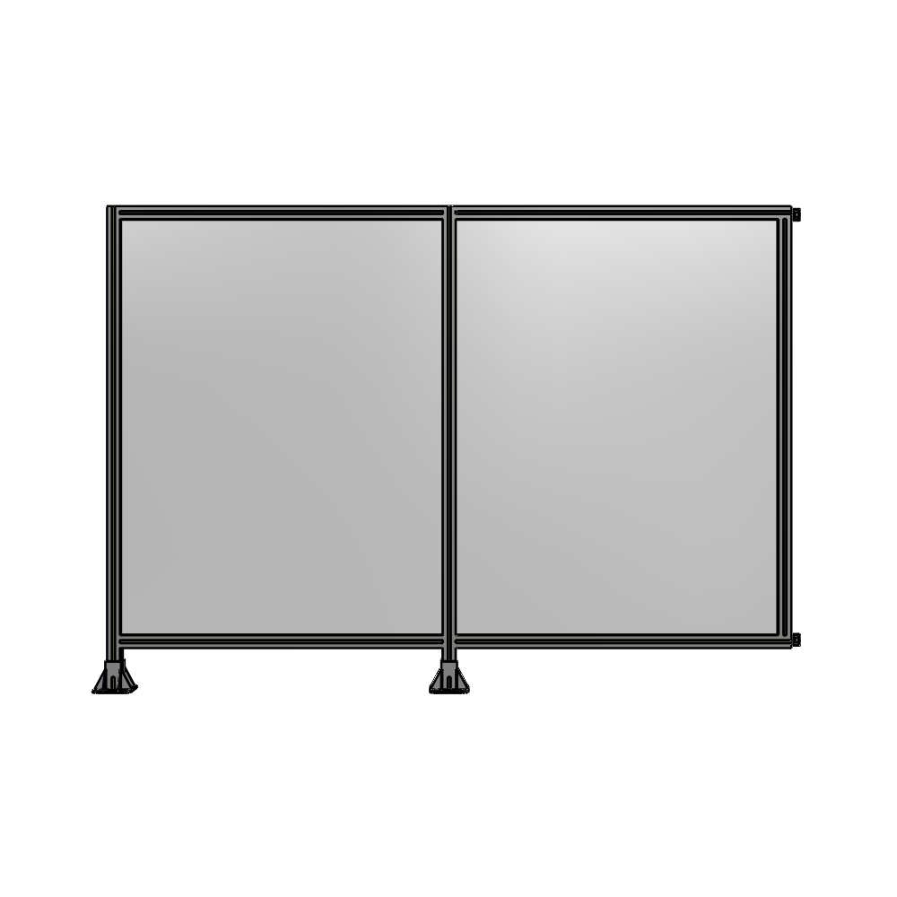 B5-1700-2400-0150-HYPFK GUARDING PANEL 1700MM TALL X 2400MM WIDE 1/4'' POLYCARBONATE
