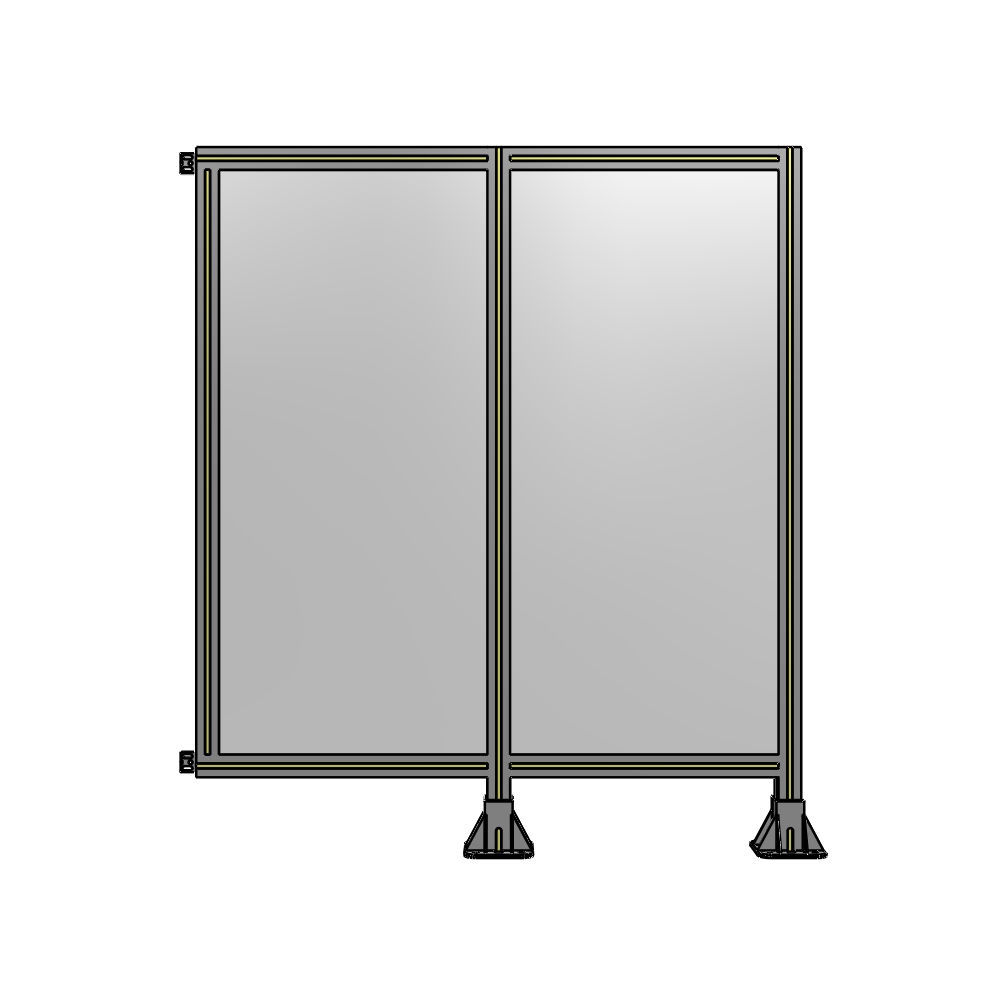 B6-1400-1200-0150-HYPFA GUARDING PANEL 1400MM TALL X 1200MM WIDE 1/4'' POLYCARBONATE