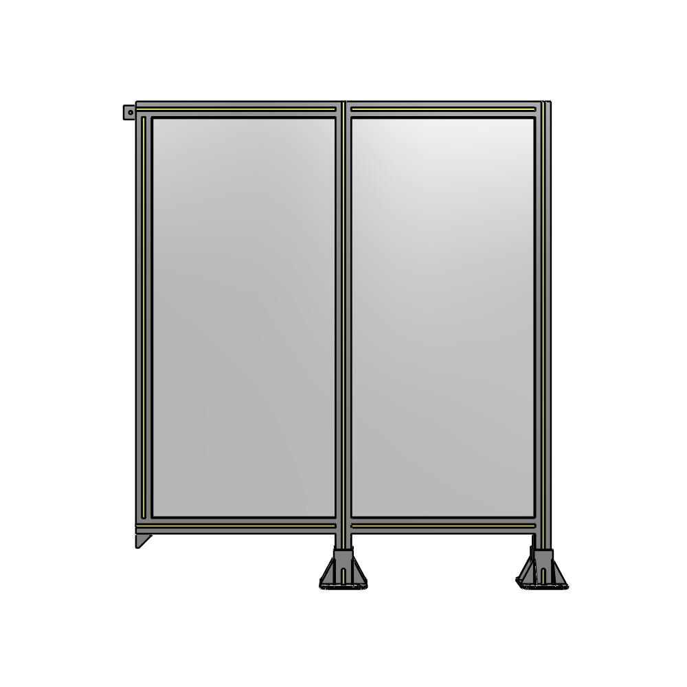 B6-1400-1200-0150-TYPFA GUARDING PANEL 1400MM TALL X 1200MM WIDE 1/4'' POLYCARBONATE