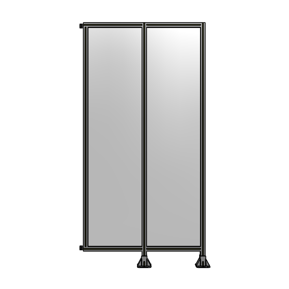 B6-2400-1200-0150-HYPFK GUARDING PANEL 2400MM TALL X 1200MM WIDE 1/4'' POLYCARBONATE