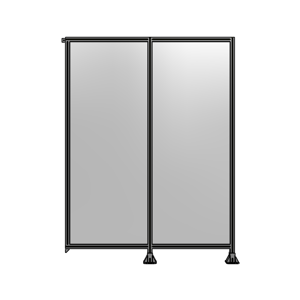 B6-2400-1800-0150-TYPFK GUARDING PANEL 2400MM TALL X 1800MM WIDE 1/4'' POLYCARBONATE