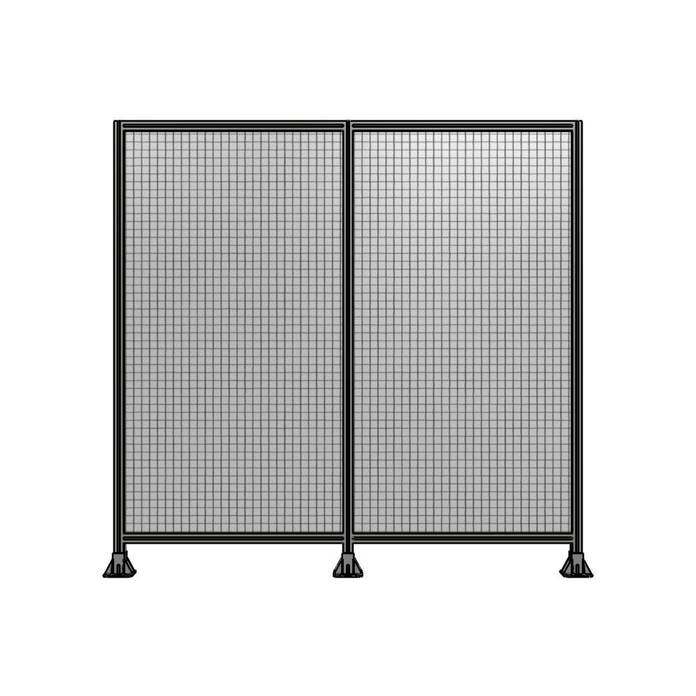 B8-2135-2200-0150-ZYMFA GUARDING PANEL 2135MM TALL X 2200MM WIDE 1'' MESH