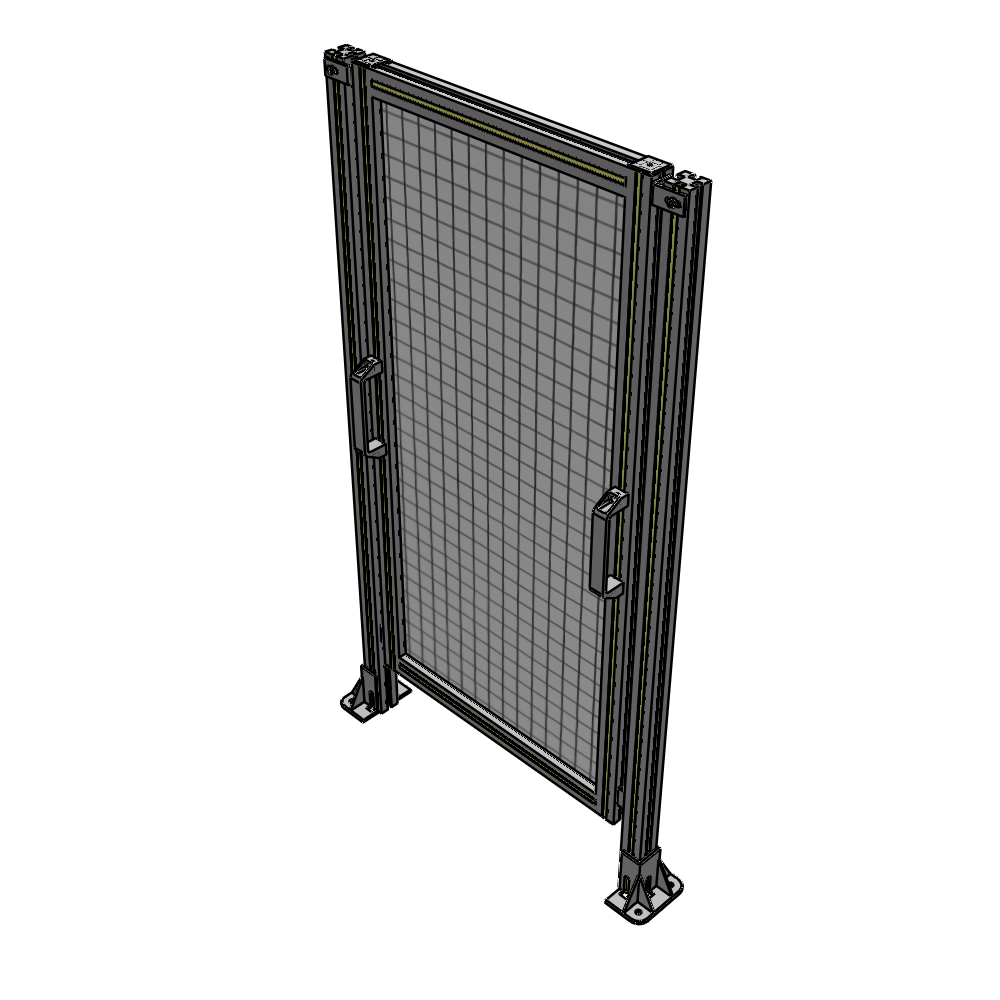 E3-1400-0750-0150-GYMTA GUARDING PANEL 1400MM TALL X 750MM WIDE 1'' MESH