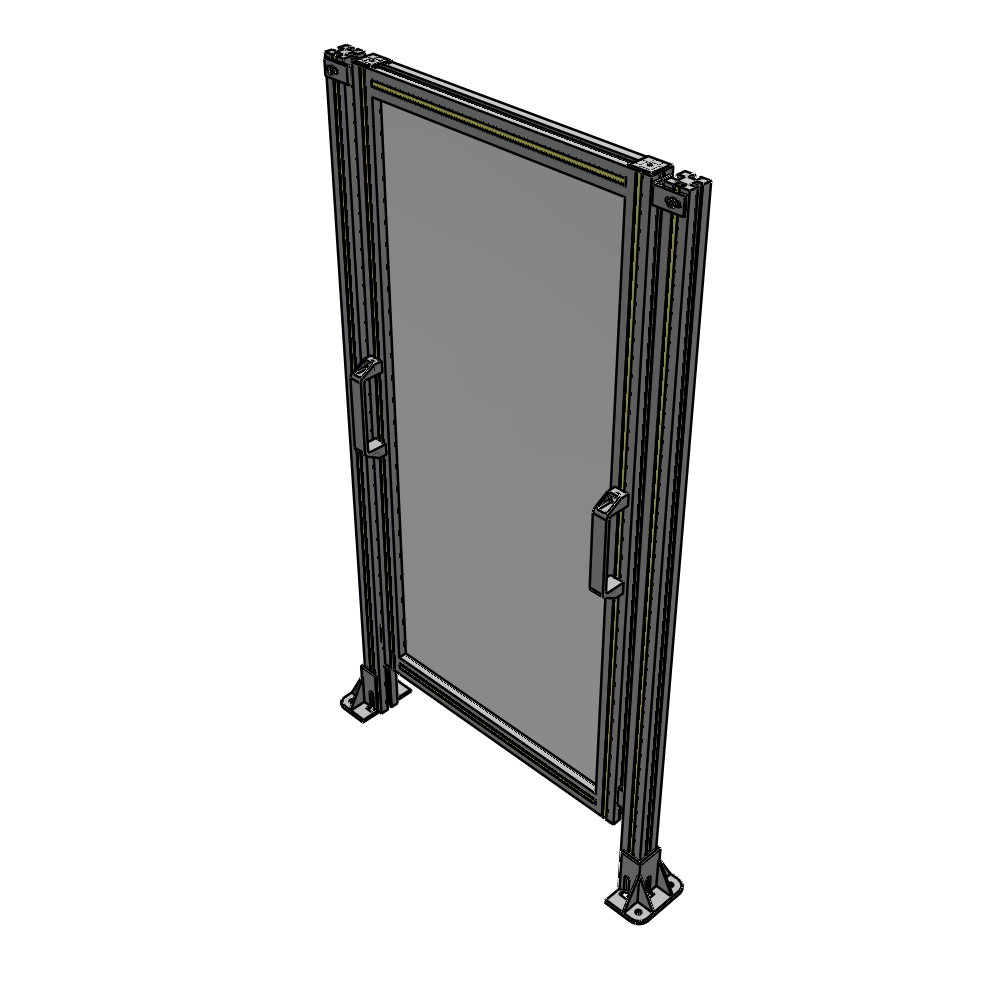 E3-1400-0750-0150-GYPTA GUARDING PANEL 1400MM TALL X 750MM WIDE 1/4'' POLYCARBONATE
