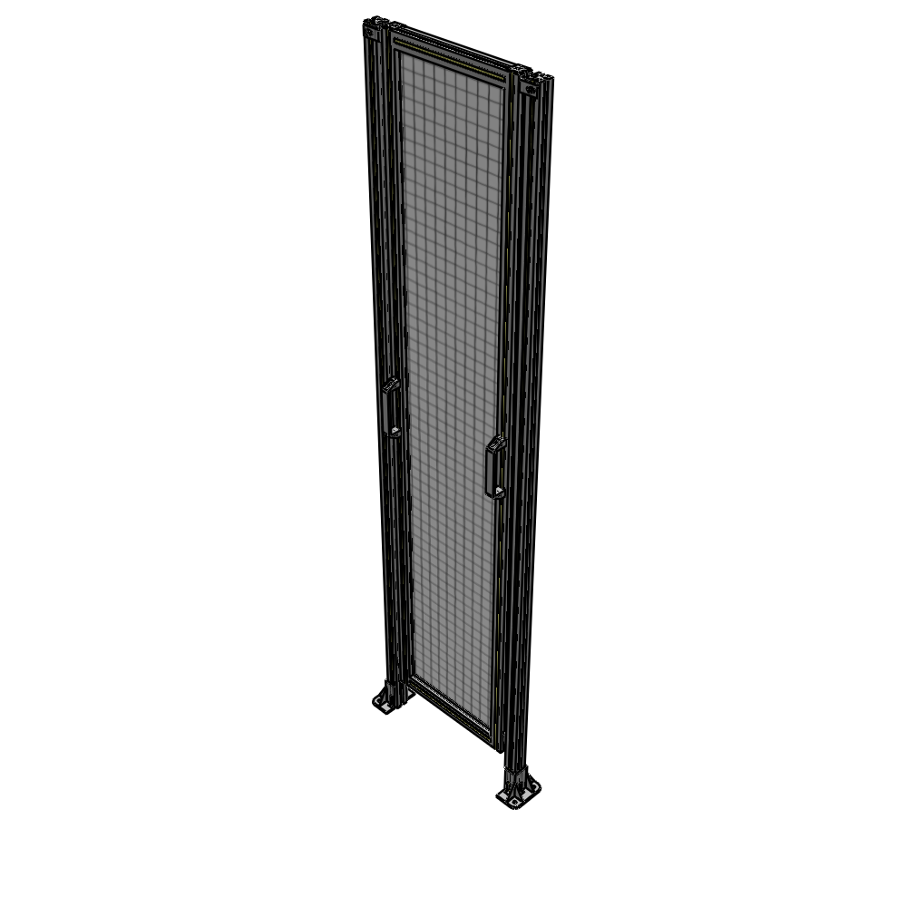 E3-2400-0600-0150-GYMTA GUARDING PANEL 2400MM TALL X 600MM WIDE 1'' MESH