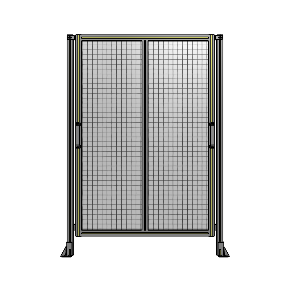 E4-1700-1200-0150-GYMTA GUARDING PANEL 1700MM TALL X 1200MM WIDE 1'' MESH