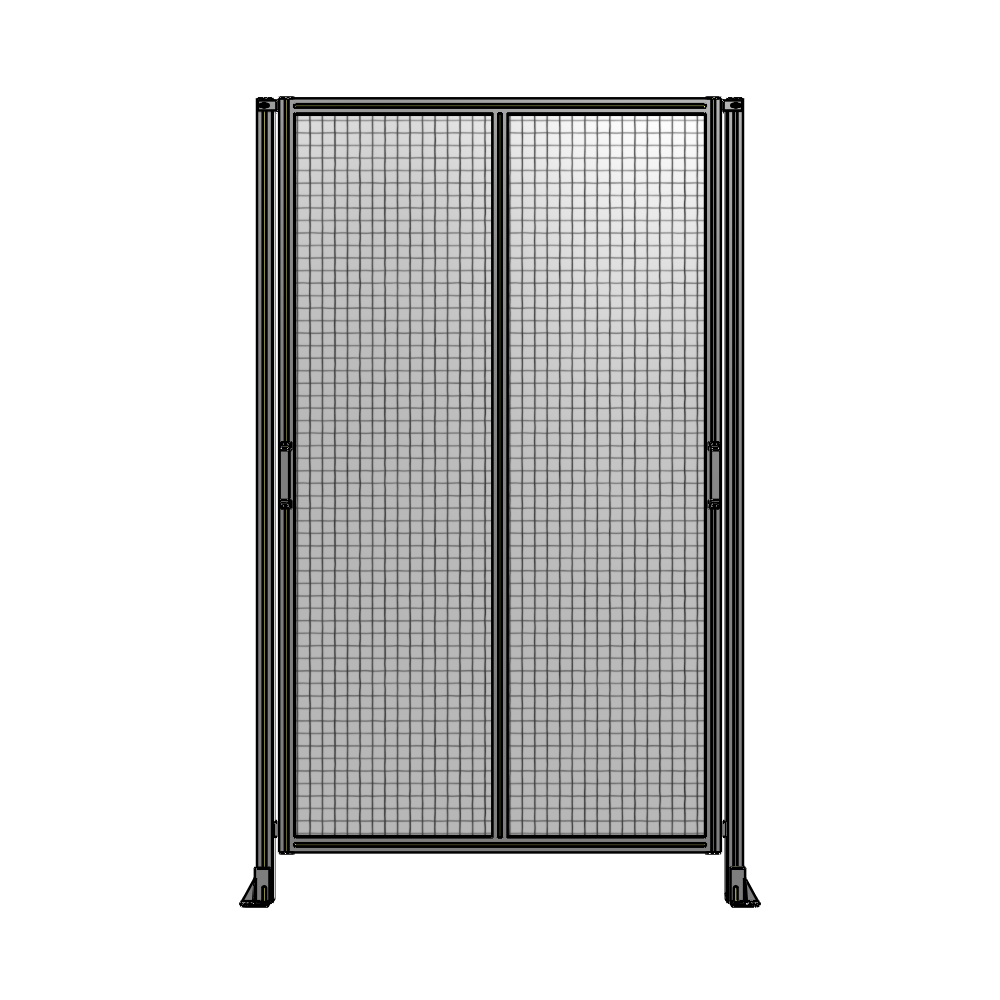 E4-2400-1450-0150-GYMTA GUARDING PANEL 2400MM TALL X 1450MM WIDE 1'' MESH