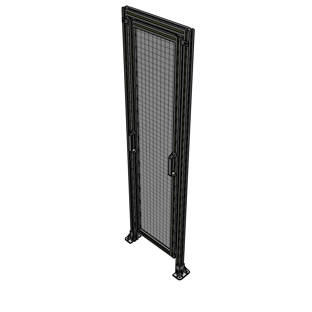 E5-2135-0600-0150-GYMTK GUARDING PANEL 2135MM TALL X 600MM WIDE 1'' MESH