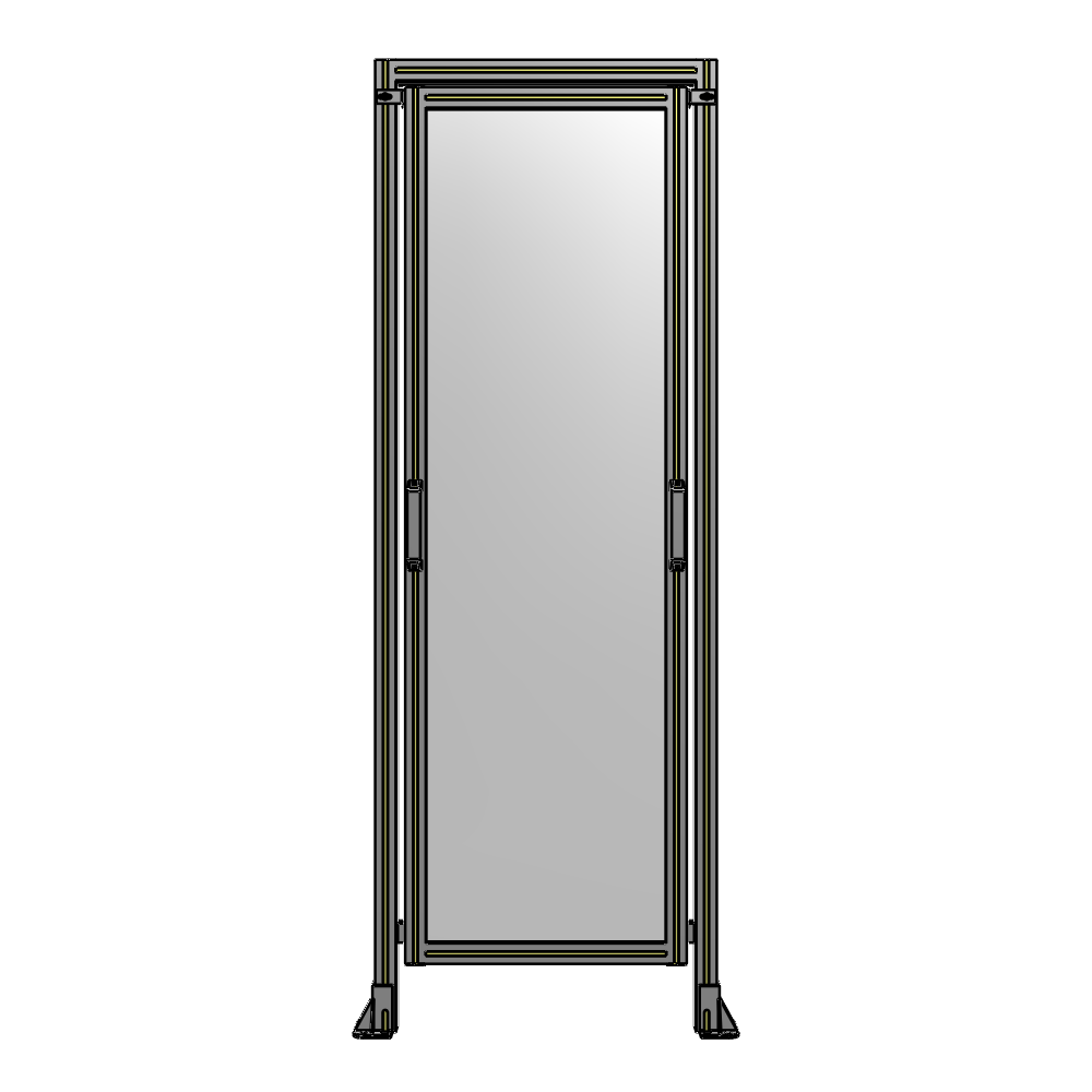 E5-2135-0750-0150-GYPTK GUARDING PANEL 2135MM TALL X 750MM WIDE 1/4'' POLYCARBONATE