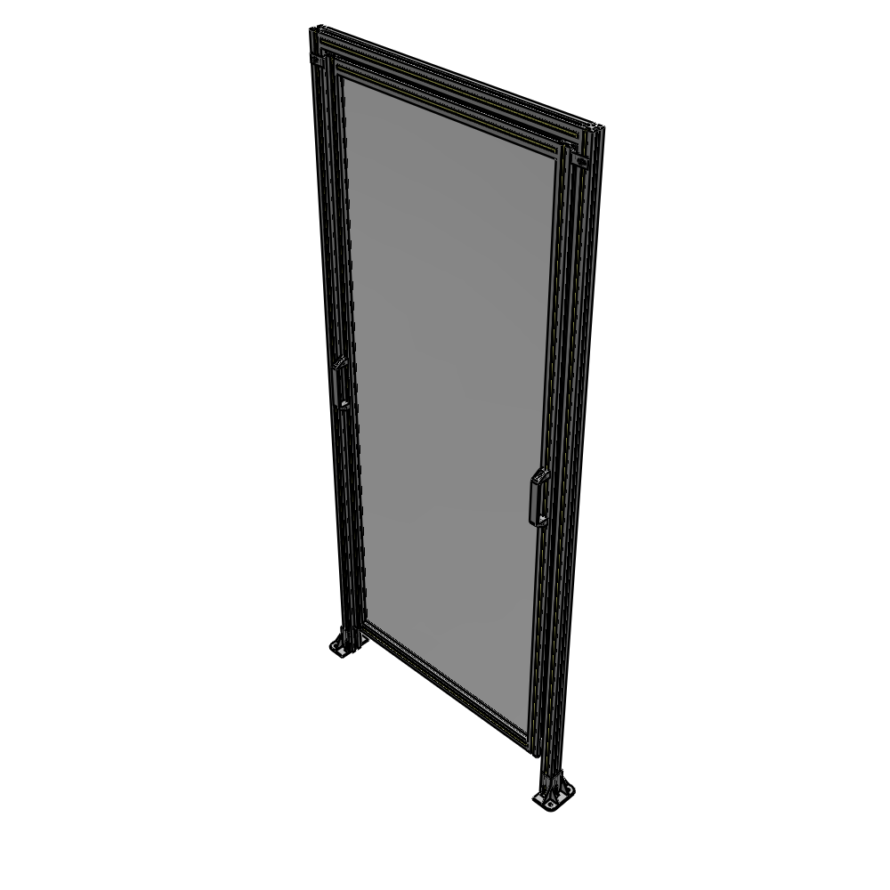 E5-2400-1050-0150-GYPTA GUARDING PANEL 2400MM TALL X 1050MM WIDE 1/4'' POLYCARBONATE