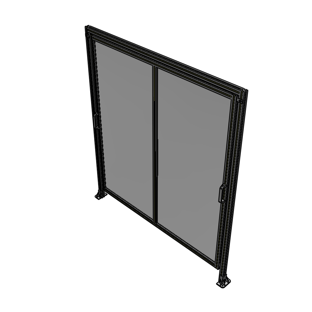 E6-2135-1900-0150-GYPTK GUARDING PANEL 2135MM TALL X 1900MM WIDE 1/4'' POLYCARBONATE