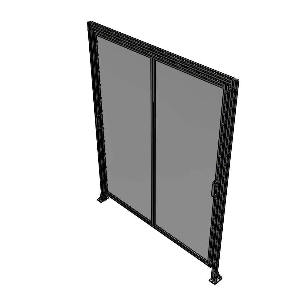 E6-2400-1900-0150-GYPTK GUARDING PANEL 2400MM TALL X 1900MM WIDE 1/4'' POLYCARBONATE